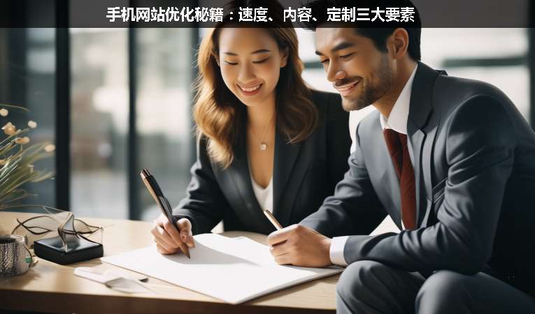 手機(jī)網(wǎng)站優(yōu)化秘籍：速度、內(nèi)容、定制三大要素